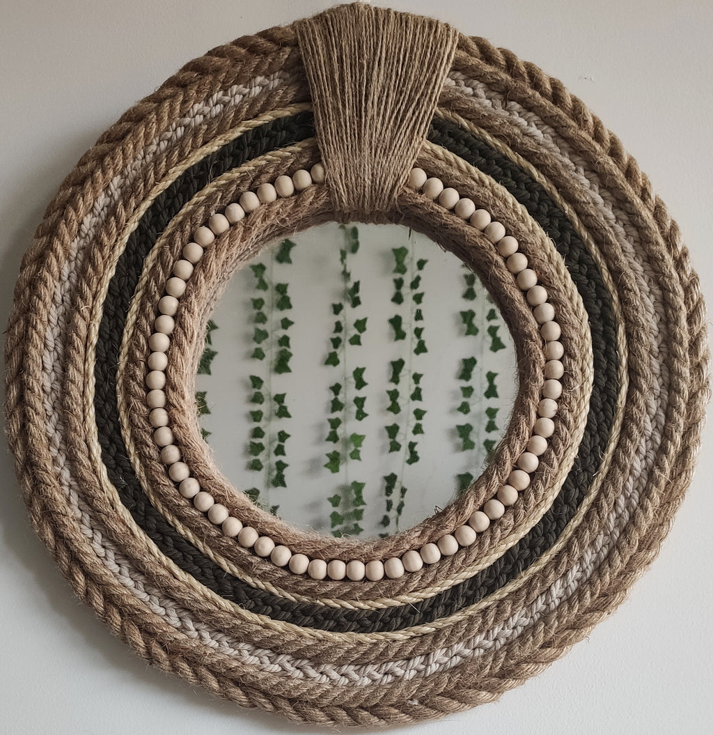Petit Miroir Evasion Jute