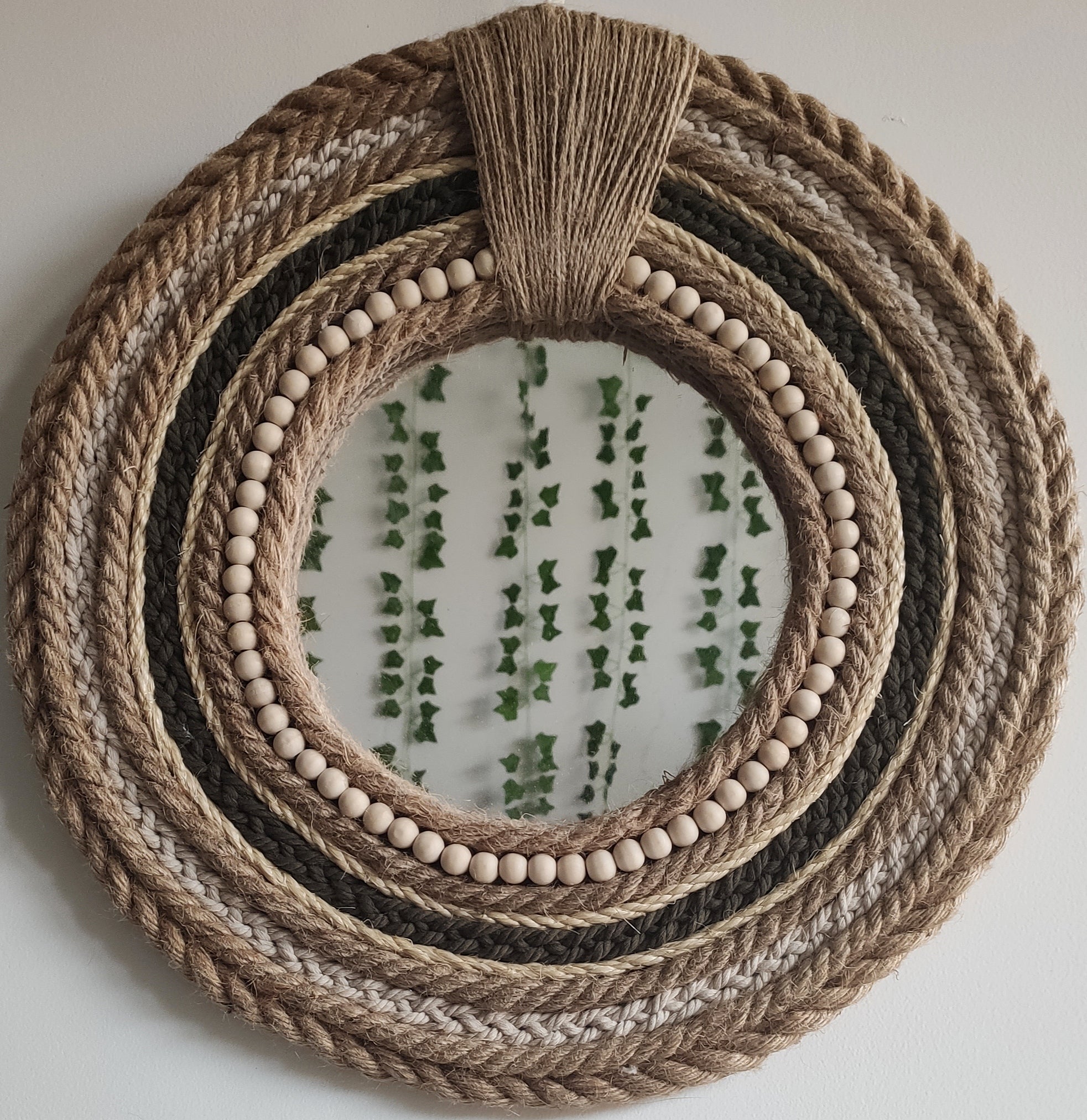Petit Miroir Evasion Jute