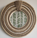 Petit Miroir Naturel Sisal