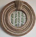 Petit Miroir Naturel Jute