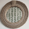 Demi Miroir Naturel Jute